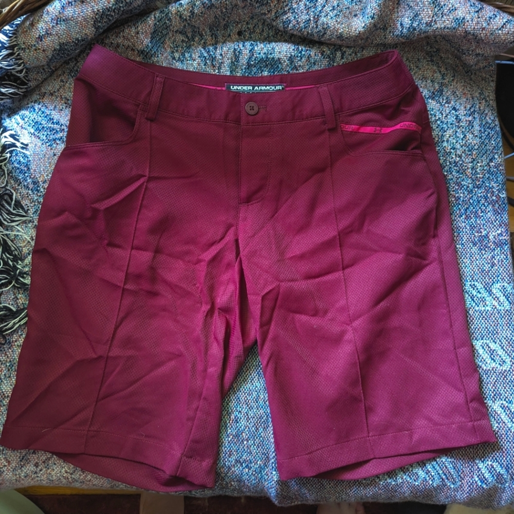Women's Under Armour golf shorts